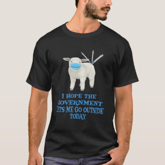 T-shirt Sheeple Sheeple Anti Vaccine Vax Masque Mandat