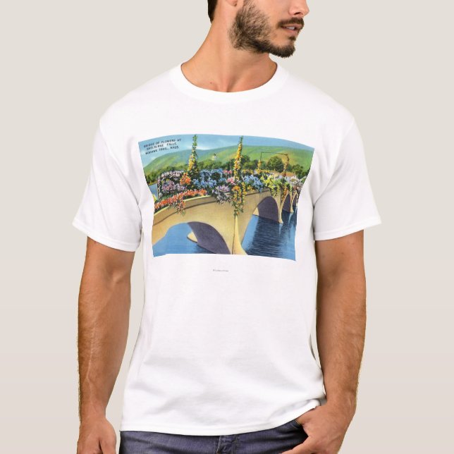 T-shirt Shelburne tombe pont des fleurs (Devant)