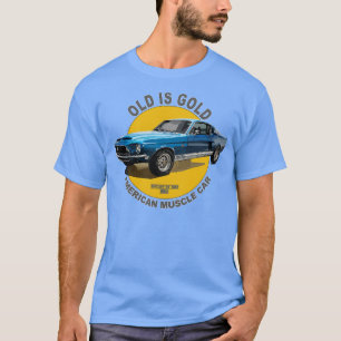T-shirt Shelby 500 American Muscle 60s les années 70 Old e