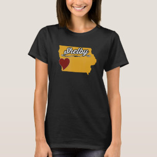 T-shirt SHELBY IOWA IA USA Sympa Souvenir Merch US City S