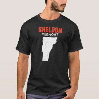 T-shirt Sheldon Vermont USA State America Travel Vermonter