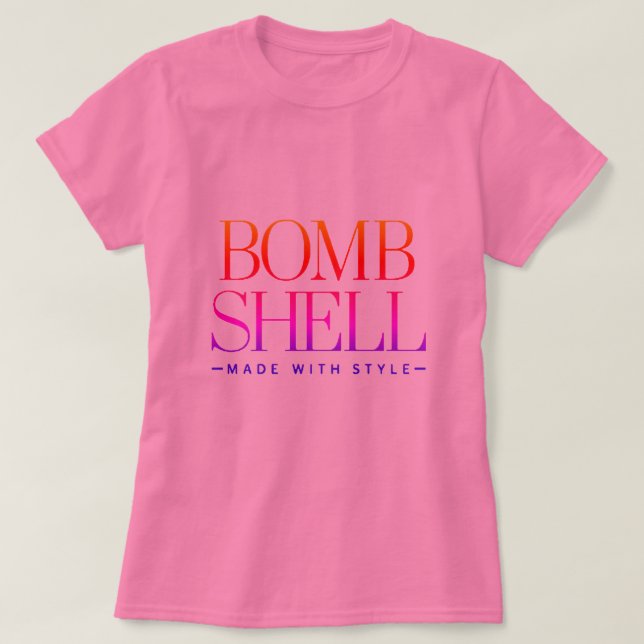 T-shirt Shell Bomb (Design devant)