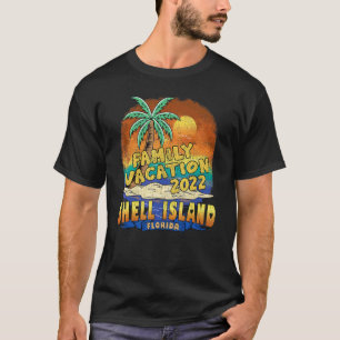T-shirt Shell Island Florida Famille Vacation 2022 Plage S