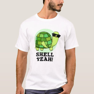 T-shirt Shell Ouais Funny Tortoise Pun