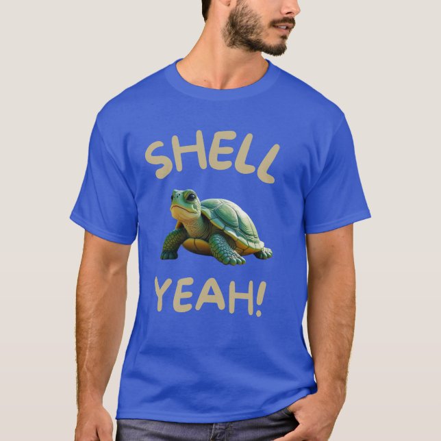T-SHIRT SHELL YEAH ! AMOUR DE TURTLE (Devant)