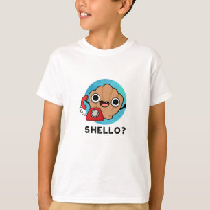 T-shirt Shello Funny Sea Shell Pun