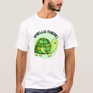 T-shirt Shello There Funny Tortoise Pun