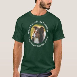 T-shirt Sheltie bénissant #2