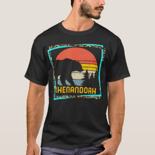 T-shirt Shenandoah Parc National Ours Virginia Camping Sou