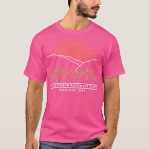 T-shirt Shenandoah Valley Virginia Us National Park Campin