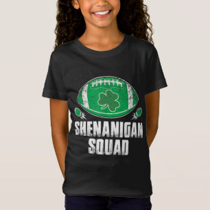 T-Shirt Shenanigan Squad St Patricks Day Funny American F