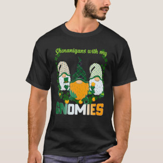 T-shirt Shenanigans avec mes filles Gnome de la Saint Patr
