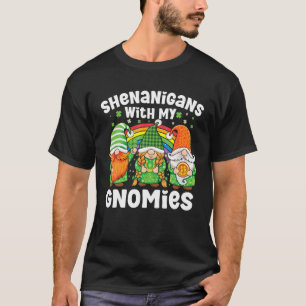 T-shirt Shenanigans avec mes filles Gnome de la Saint Patr
