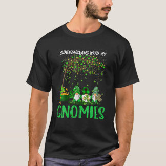 T-shirt Shenanigans avec mes filles Gnome de la Saint Patr