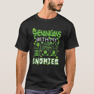 T-shirt Shenanigans avec mes filles Gnome de la Saint Patr