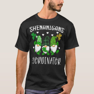 T-shirt Shenanigans coordinateur Gnome Jour de la Saint Pa
