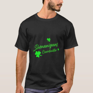 T-shirt Shenanigans Coordinator Teacher St Patrick'S Day