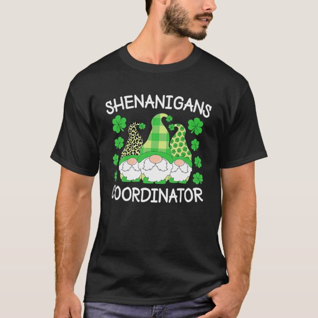 T-shirt Shenanigans Coordonnateur Enseignants Jour de la S (Devant)