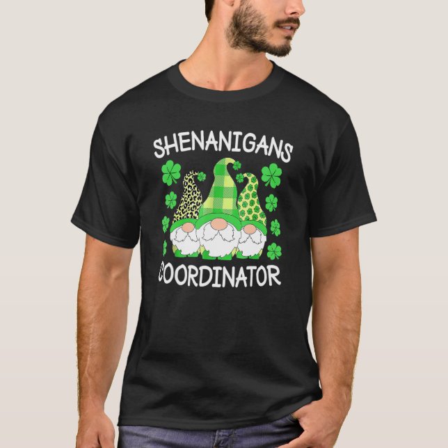 T-shirt Shenanigans Coordonnateur Enseignants Jour de la S (Devant)