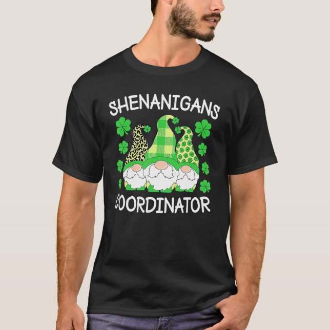 T-shirt Shenanigans Coordonnateur Enseignants Jour de la S (Devant)