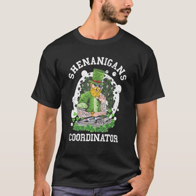 T-shirt Shenanigans Coordonnateur Fundy Cool St Patrick S  (Devant)
