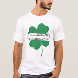 T-shirt Shenanigans Coordonnateur Funny Enseignant St Patr