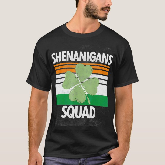 T-shirt Shenanigans Coordonnateur Funny Jour de la Saint P (Devant)