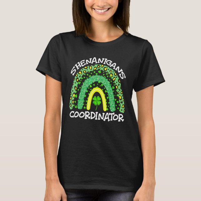 T-shirt Shenanigans Coordonnateur Saint Patrick's Day (Devant)