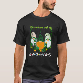 T-shirt Shenanigans Gnomies St Patrick's Day Gnome Shamroc