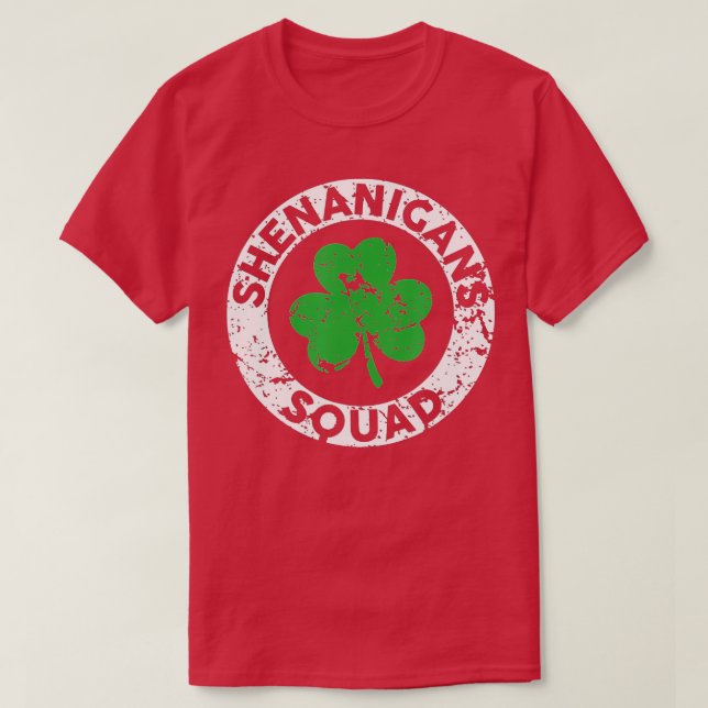 T-shirt Shenanigans Squad Funny St (Design devant)