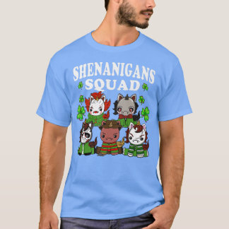 T-shirt Shenanigans Squad Horror Movies Unicorn St Patrick