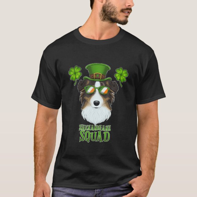 T-shirt Shenanigans Squad I Jour de la Saint Patrick Austr (Devant)