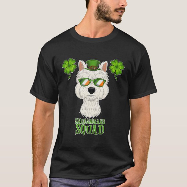 T-shirt Shenanigans Squad I Jour de la Saint Patrick West  (Devant)