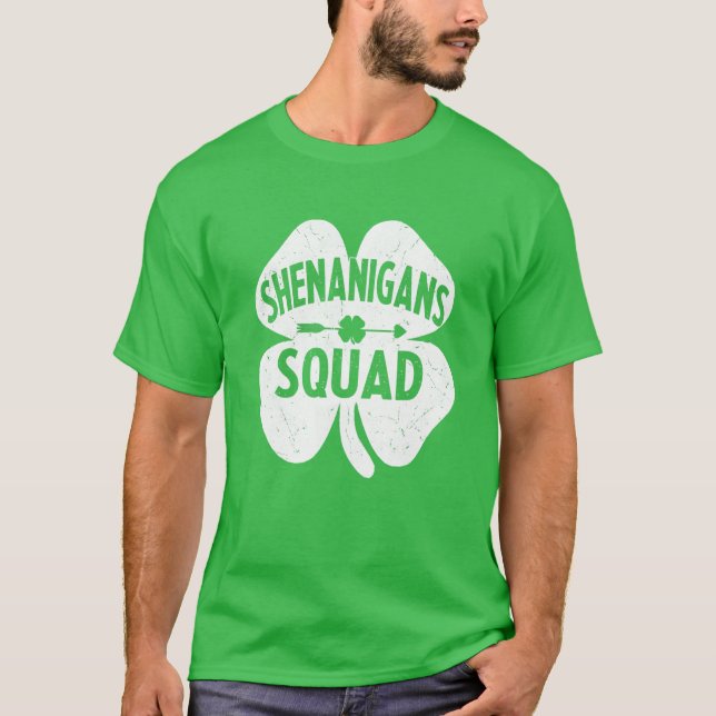 T-shirt Shenanigans Squad Irish Funny Saint Patricks Day I (Devant)