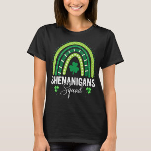 T-shirt Shenanigans Squad Irlandais Drôle St Patrick Jour