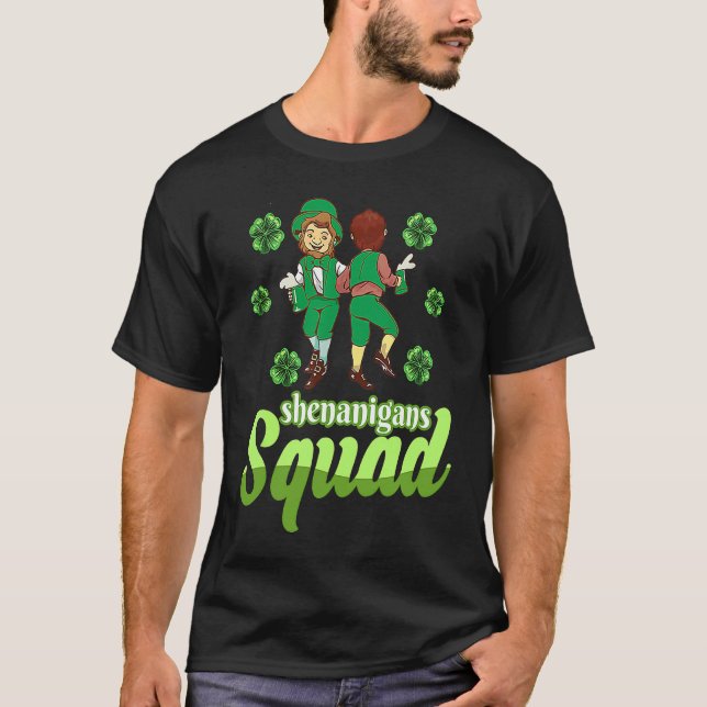 T-shirt Shenanigans Squad Jour de la Saint Patrick (Devant)