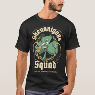 T-shirt Shenanigans Squad Jour de la Saint Patrick Boire C