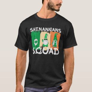 T-shirt Shenanigans Squad Jour de la Saint Patrick Gnomes