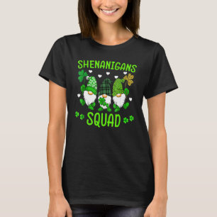 T-shirt Shenanigans Squad Jour de la Saint Patrick Gnomes