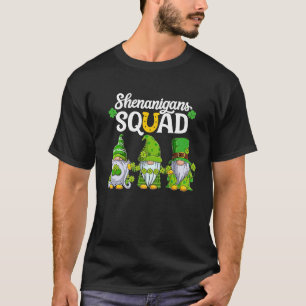 T-shirt Shenanigans Squad Jour de la Saint Patrick Gnomes