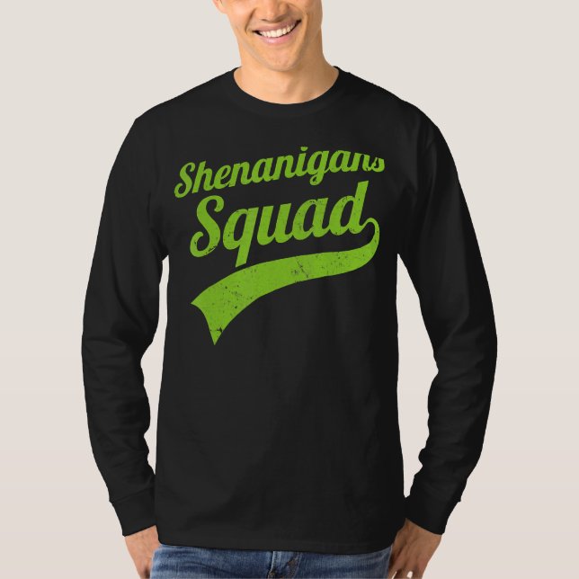 T-shirt Shenanigans Squad Saint Patrick Jour S (Devant)