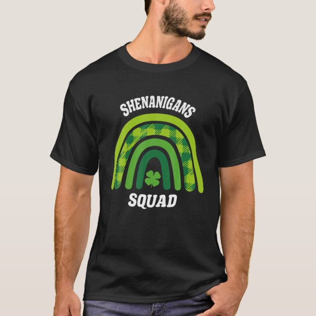 T-shirt Shenanigans Squad St Patrick's Day (Devant)