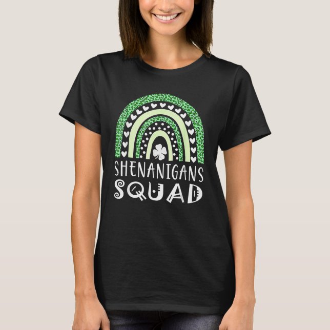 T-shirt Shenanigans Squad St Patrick's Day Hommes Femmes E (Devant)