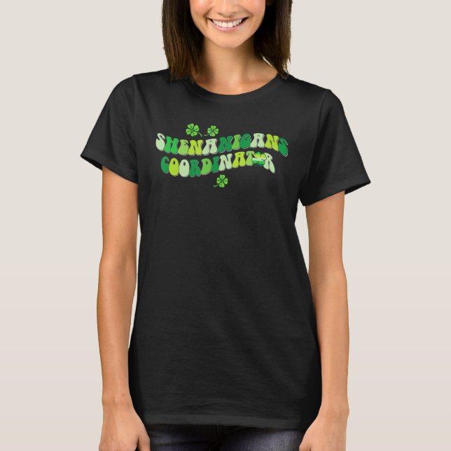T-shirt Shenanigans Squad St Patrick's Day Shamrock Super (Devant)