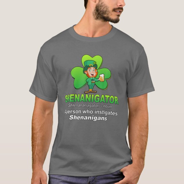 T-shirt Shenanigator Définition Shenanigans Coordonnée (Devant)