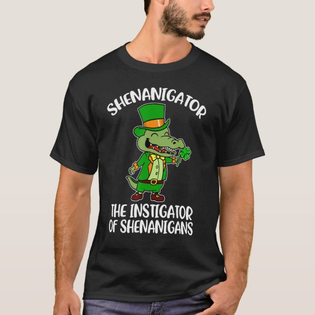 T-shirt Shenanigator L'instigateur de Shenanigans Drôle P (Devant)