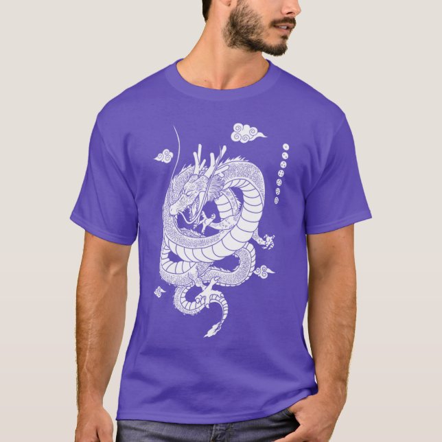 T-shirt ShenlongBlanc (Devant)
