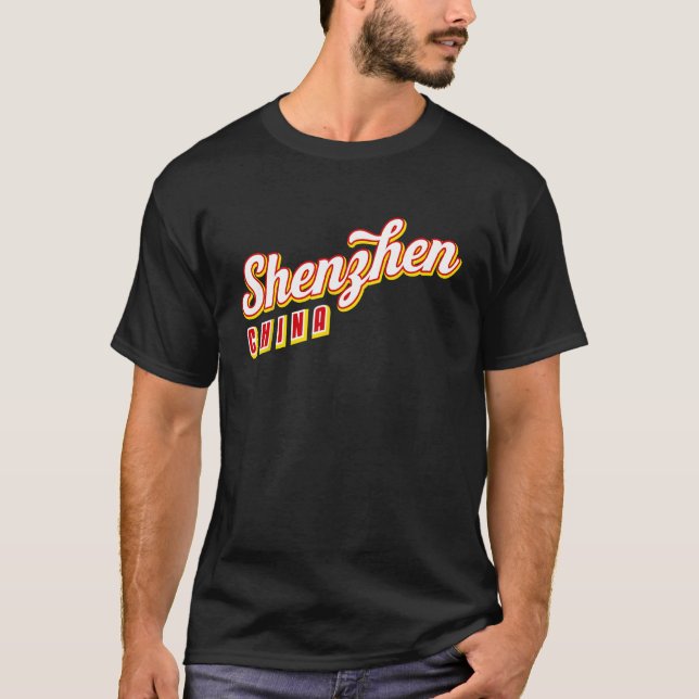 T-shirt Shenzhen Chine (Devant)