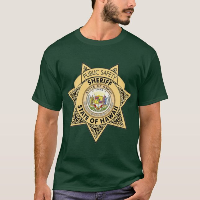T-shirt Sheriff Hawaii (Devant)