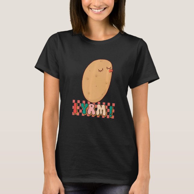 T-shirt She's My Sweet Potato I Yam  Matching Couples Groo (Devant)